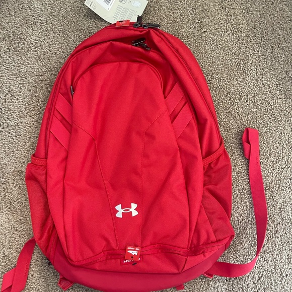 Under Armour Bold Red Backpack for Men - Picture 1 of 2